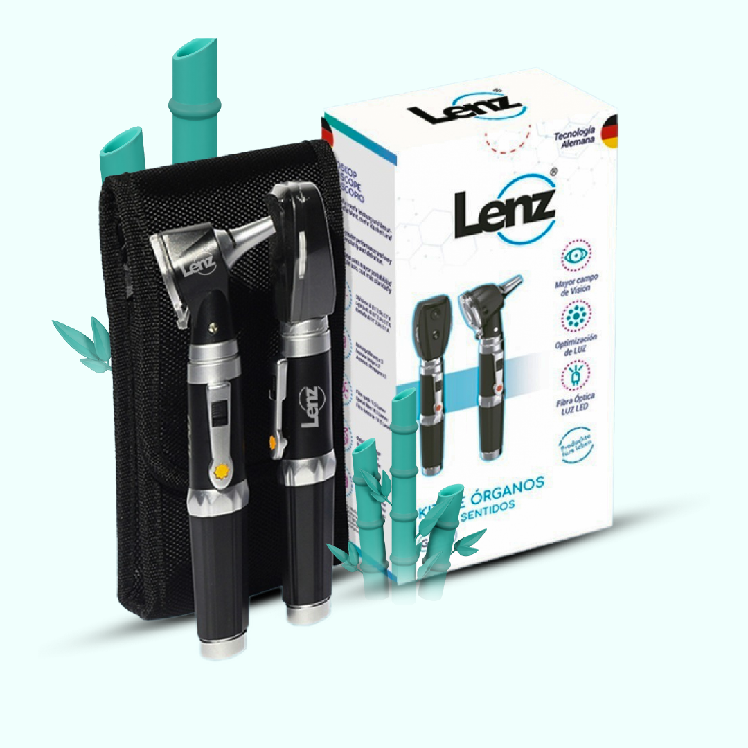 Set Otoscopio y Oftalmoscopio GZ-10